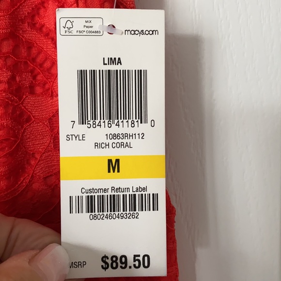 Lace sleeveless dress - Picture 3 of 6